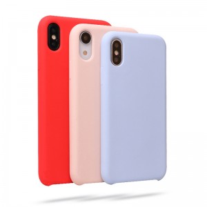 Custodia per cellulare e accessori in silicone liquido per la migliore vendita del mondo per iPhone