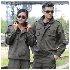 Tuta sanitaria professionale colore arancio fluorescente personalizzata