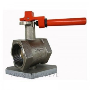 Valvola a farfalla con estremità filettata