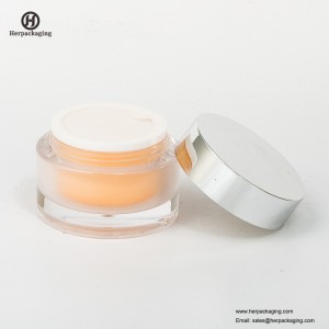 HXL213A vaso cosmetico acrilico vuoto rotondo di lusso