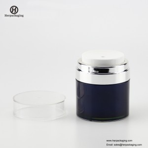 Vaso cosmetico acrilico vuoto rotondo di lusso HXL417