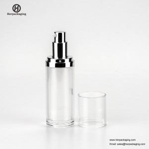 HXL412 Empty Acrylic cream e Lotion Bottle contenitore per la cura della pelle con packaging cosmetico