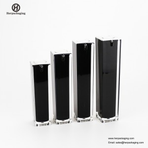 HXL414 Vuoto Acrilico crema e lozione bottiglia contenitore cosmetico per la cura della pelle