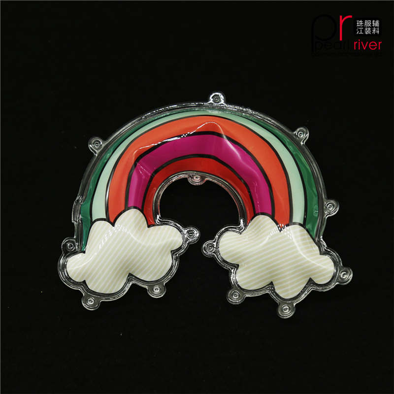 patch gonfiabile in PVC arcobaleno