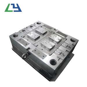 Muffa di plastica della cavità dell'OEM 4 che fa stampo ad iniezione per il tubo della matita del sopracciglio dell'ABS