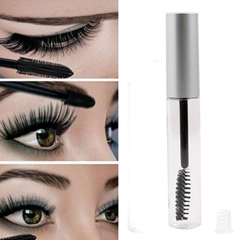 HCL105 Contenitore mascara vuoto con pennello Mascara Tubes With Eyelash Wand Bottiglie riutilizzabili alla moda