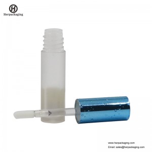HCL303 Tubi trasparenti lip gloss vuoti in plastica per prodotti cosmetici di colore floccati applicatori lip gloss