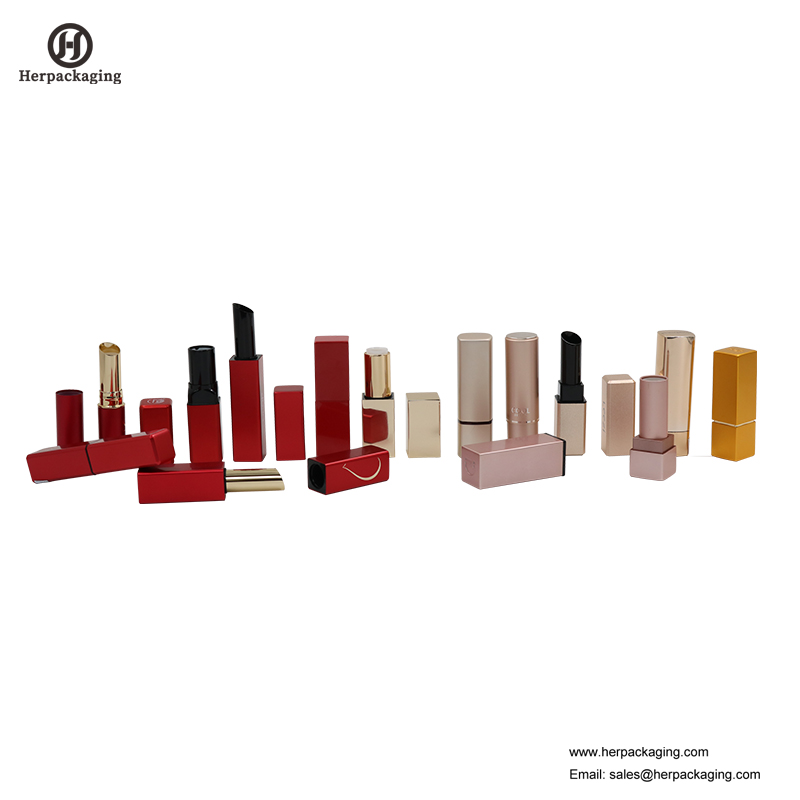 HCL401 Contenitore per rossetto vuoto Contenitore per rossetto Contenitore per rossetto Imballaggio per il trucco con chiusura a clip magnetica