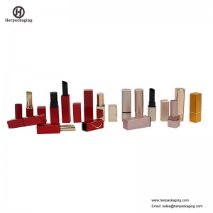 HCL403 Astuccio per rossetto vuoto Contenitori per rossetto Astuccio per il trucco del rossetto con chiusura a clip magnetica