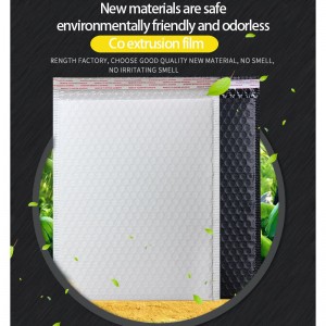 busta imbottita in plastica per buste da spedizione imbottita per buste imbottite bianca resistente agli urti