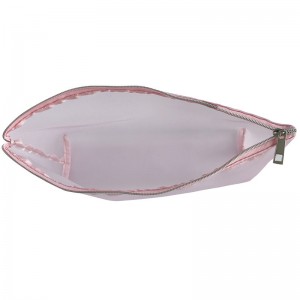 Borsa in rete di nylon ecologica con chiusura a cerniera per l'imballaggio