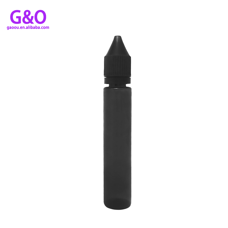 10ml 20ml 50ml 60ml 100ml 120ml 30ml nero gorilla paffuto unicorno e liquido pet bottiglia di plastica con contagocce e cig vape juice drop bottles