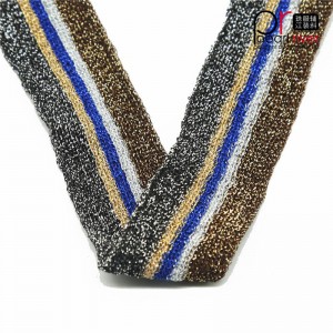 nastro di alta qualità con filo d'oro