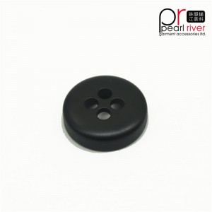 La resina per incisione con logo rotondo personalizzata cuce bottoni per abbigliamento / camicia