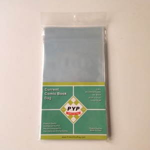 Sacchetto di libro di fumetti risigillabile da 2mil Poly