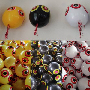 Visual Bird Repellers Gonfiabile Scare Eye Balloons Pest Controller Veloce ed efficace Visual Deterrent Farm Frutteto Protector
