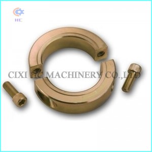 Doppio colletto dell'asse diviso