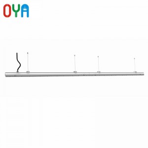 Sistema di illuminazione lineare a LED PWM dimmerabile da 60W con binario portante a 7 fili