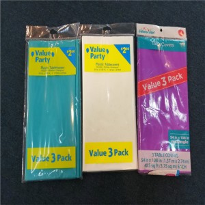 54x108 Tovaglia bianca in PVC Tovaglia bianca Tovaglia stampata stampabile in plastica