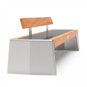 Pannelli fotovoltaici Smart City Street Furniture Energia verde rinnovabile