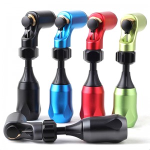 Mitragliatrice rotativa Shader Liner L Shape Strong Power Lega di alluminio Body Art Trucco permanente per aghi per tatuaggio Alimentazione