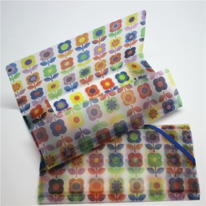 Cartella PP in plastica con elastico