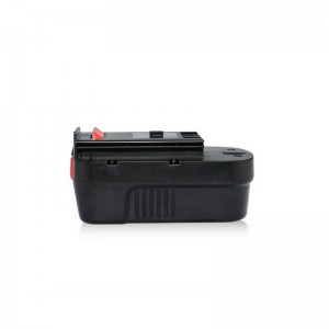 Sostituzione batteria cordless Ni-Mh da 18 V 2000 mAh per Black \u0026 Decker A18, A18E, A1718, A18NH, HPB18, HPB18-OPE