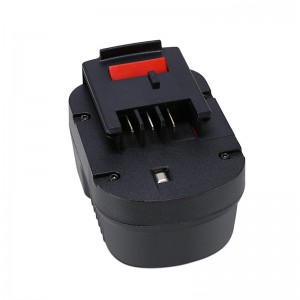 Per batterie con perforatore a batteria Ni-Cd Black \u0026 Decker A1712, A12, A12EX, FSB12, FSB120B, FSB120BX, BD-1204L, B-8315, BPT1047 12V 2000mAh Ni-Cd