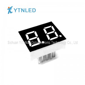 Display a LED a 7 segmenti rosso a 7 cifre da 0,4 pollici, tubo digitale