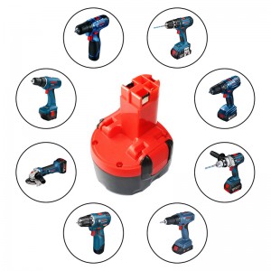 Bosch 2 607 335 587, 2 607 335 766 Ni-Cd 7.2 V 1700mAh Batteria di ricambio Confezionatrice