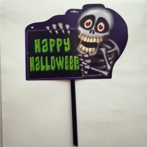 Segni di plastica variopinti all'ingrosso / segni di TXT / segni di iarda per esterno utilizzato