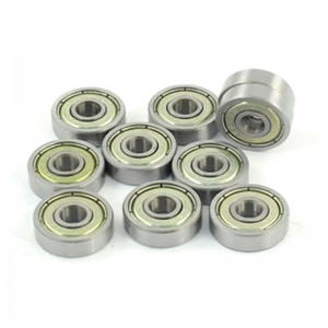 Cuscinetti radiali a sfere a una via di rotazione MR104zz ad alta RPM sigillati