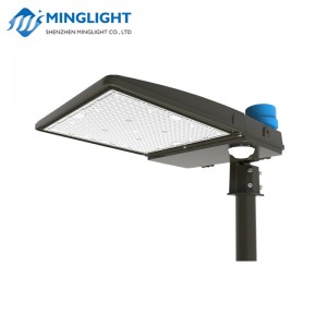 ETL DLC premium 300W led parcheggio luce scarpa scatola luce da crepuscolo a dawn pole