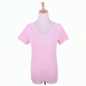 2018 Diamond Grids Summer maglia manica corta maglione pullover donne