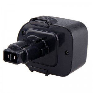 Batterie ricaricabili ricaricabili Ni-Cd da 1500 mAh 12V per Dewalt DE9072, DE9074, DE9075