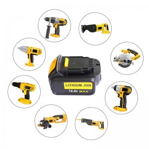 Li-ion 14,4V 4000mAh Sostituisci batterie per trapano a batteria per Dewalt DCB140