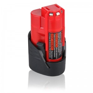 Batteria ricaricabile per batteria ricaricabile agli ioni di litio 12V 2000mAh per Milwaukee 48-11-2411 M12