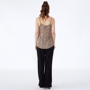 Ultimo pantalone cappotto allentato nero Streetwear da donna con pantaloni JSDJ2516