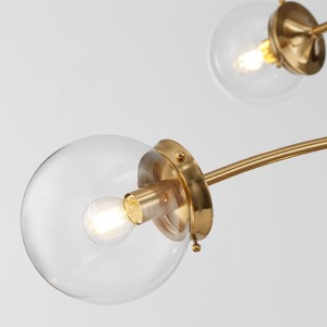 Nordic Simple Personality Creative Irregular Hotel Chandelier Km2104