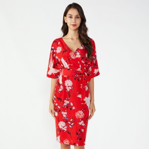 Abito da donna in maglia a maniche lunghe da donna personalizzata