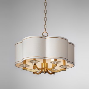 Moderno lampadario minimalista rotondo studio camera da letto km2119