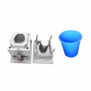 Stampo per secchio in plastica abs a canale caldo