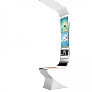 2019 vendita calda Smart Solar Street Park Furniture Bench Seat