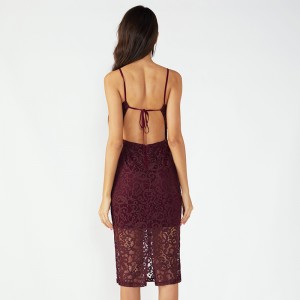 Pizzo tessuto Balochi donne notte vestito trasparente sexy