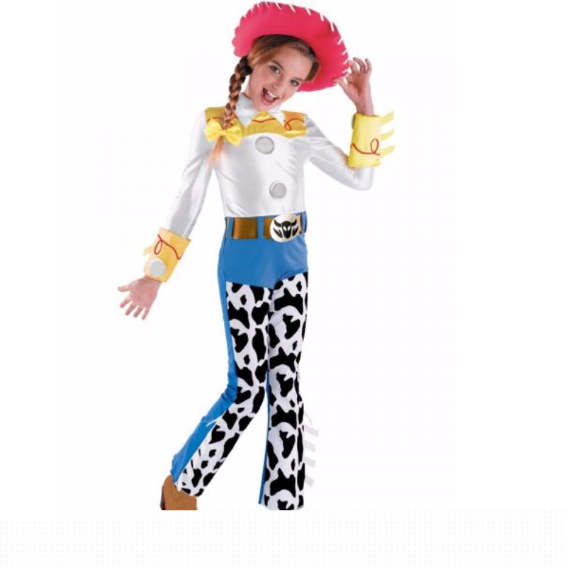 Videogiochi Teen Girl Costumi di Halloween Kids Toy Story Abbigliamento etnico di Jessie
