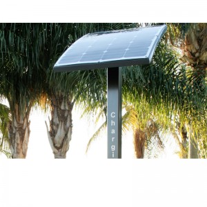 Solar Energy Outdoor Park Smart USB ricarica centrale elettrica per telefoni cellulari