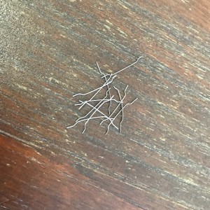 310 Fibra di acciaio inossidabile (0,5 * 25,4 mm)