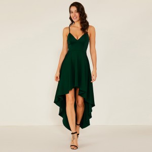 Maxi abiti personalizzati di lusso di design in velluto di lusso Oem Abiti da donna eleganti abiti da ballo