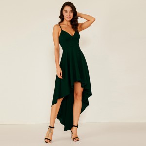 Maxi abiti personalizzati di lusso di design in velluto di lusso Oem Abiti da donna eleganti abiti da ballo