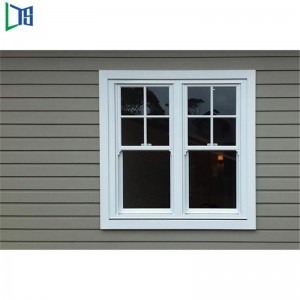 Prezzo di fabbrica in alluminio doppio Hung Windows Singolo Windows Windows verticale Sldiing